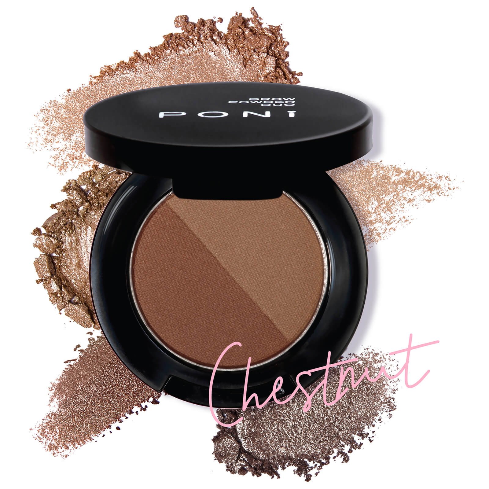 Poni Brow Powder Duo Chestnut