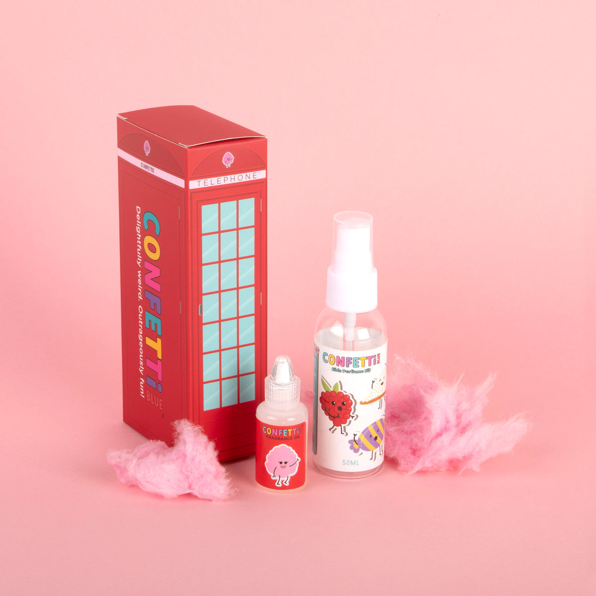 Confetti Blue Cotton Candy Fragrance Oil