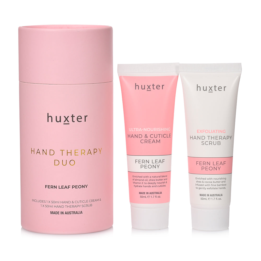 Huxter Hand Therapy Duo - Fern Leaf Peony