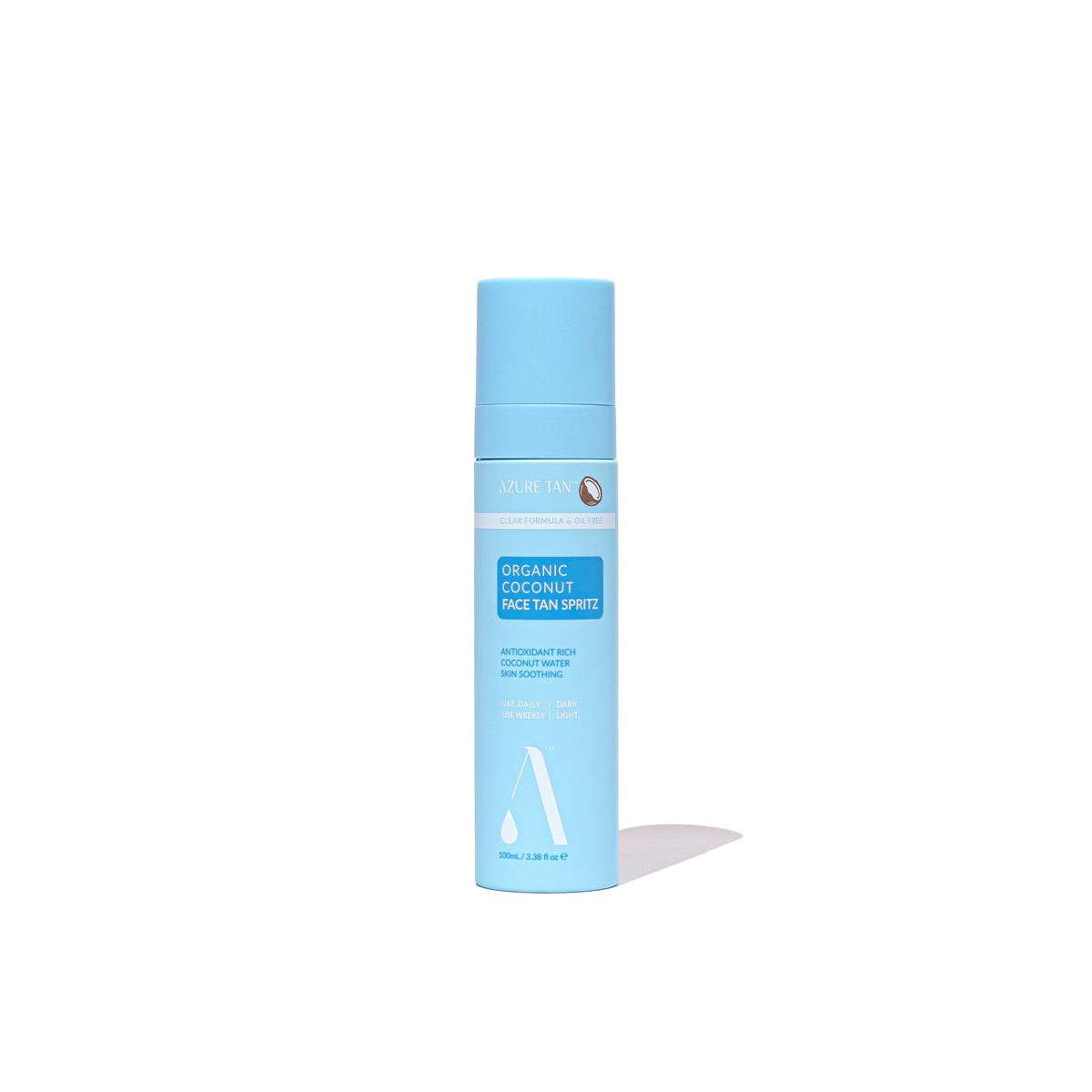 Azure Tan Organic Coconut Face Tan Spritz