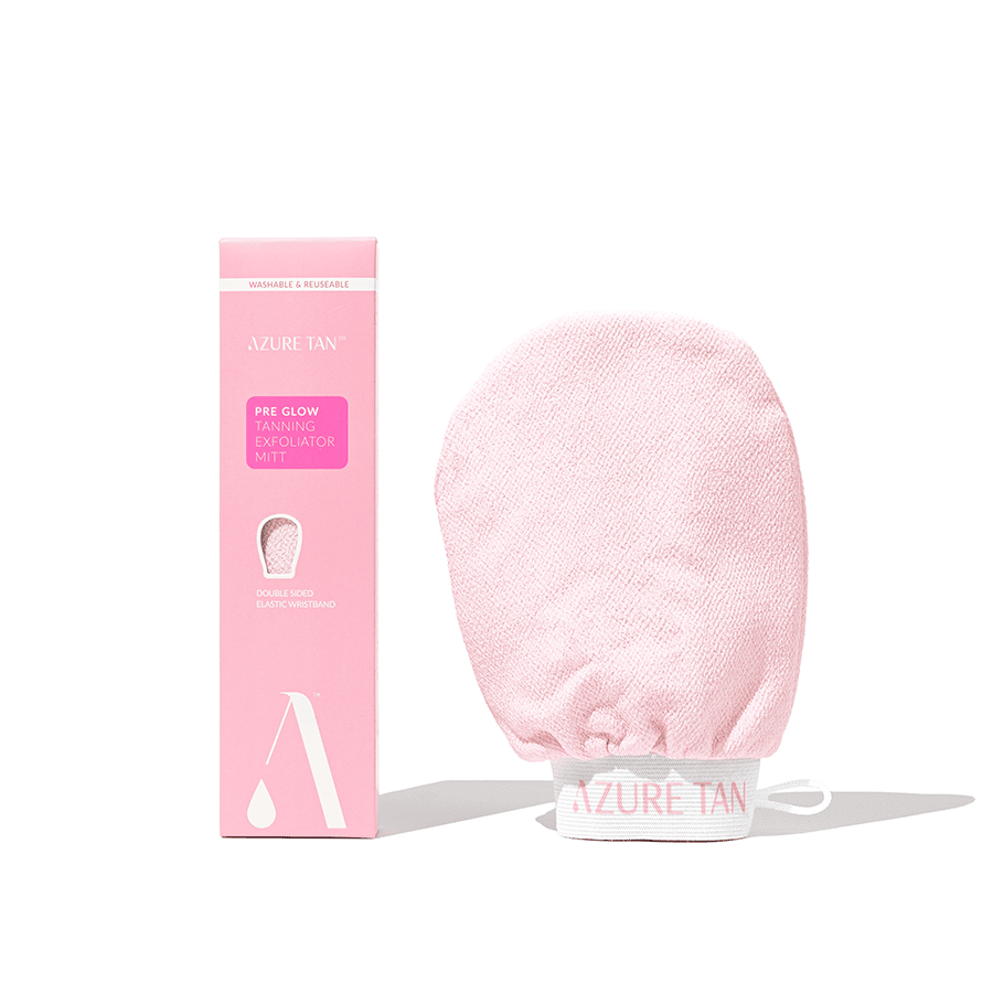 Azure Tan Pre Glow Tanning Exfoliator Mitt
