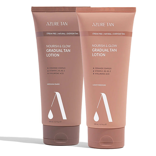 Azure Tan Gradual Tan Lotion - Light to Medium