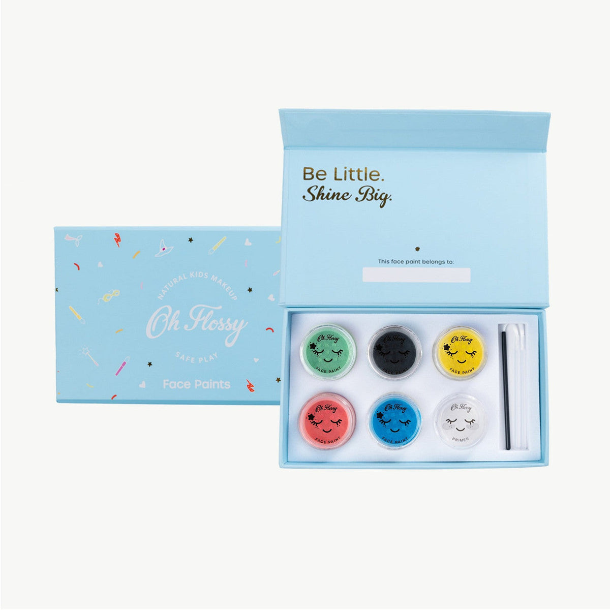 Oh Flossy Face Paint Set - Blue