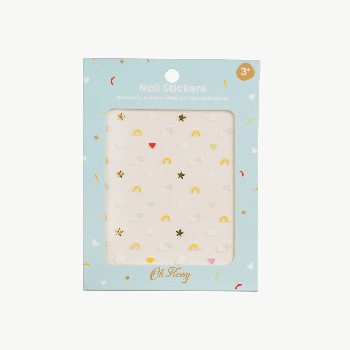 Oh Flossy Nail Stickers - Sky