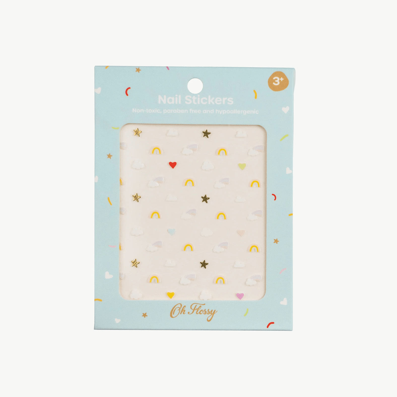 Oh Flossy Nail Stickers - Sky