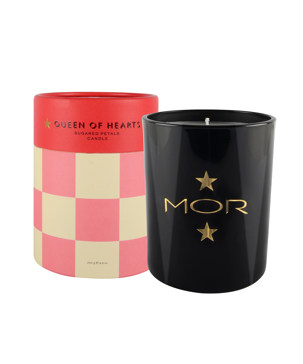 Sugared Petal Candle